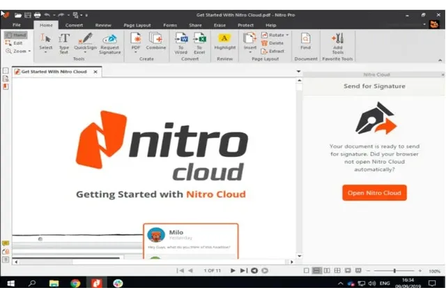 Download Nitro Pro for Windows and macOS