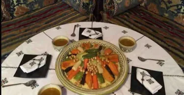 Discover the Allure of Moroccan Couscous: A Berber Classic with Lamb and Vegetables