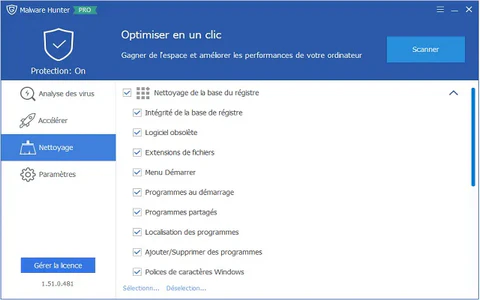 Download Glarysoft Malware Hunter for Windows