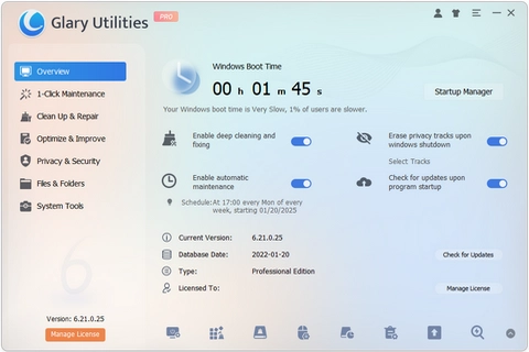 Download Glary Utilities for Windows