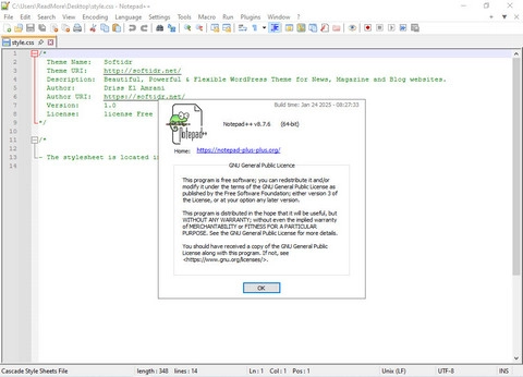 Download Notepad++ for Windows